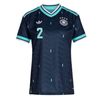 Tyskland Antonio Rudiger #2 Bortatröja Dam VM 2026 Kortärmad
